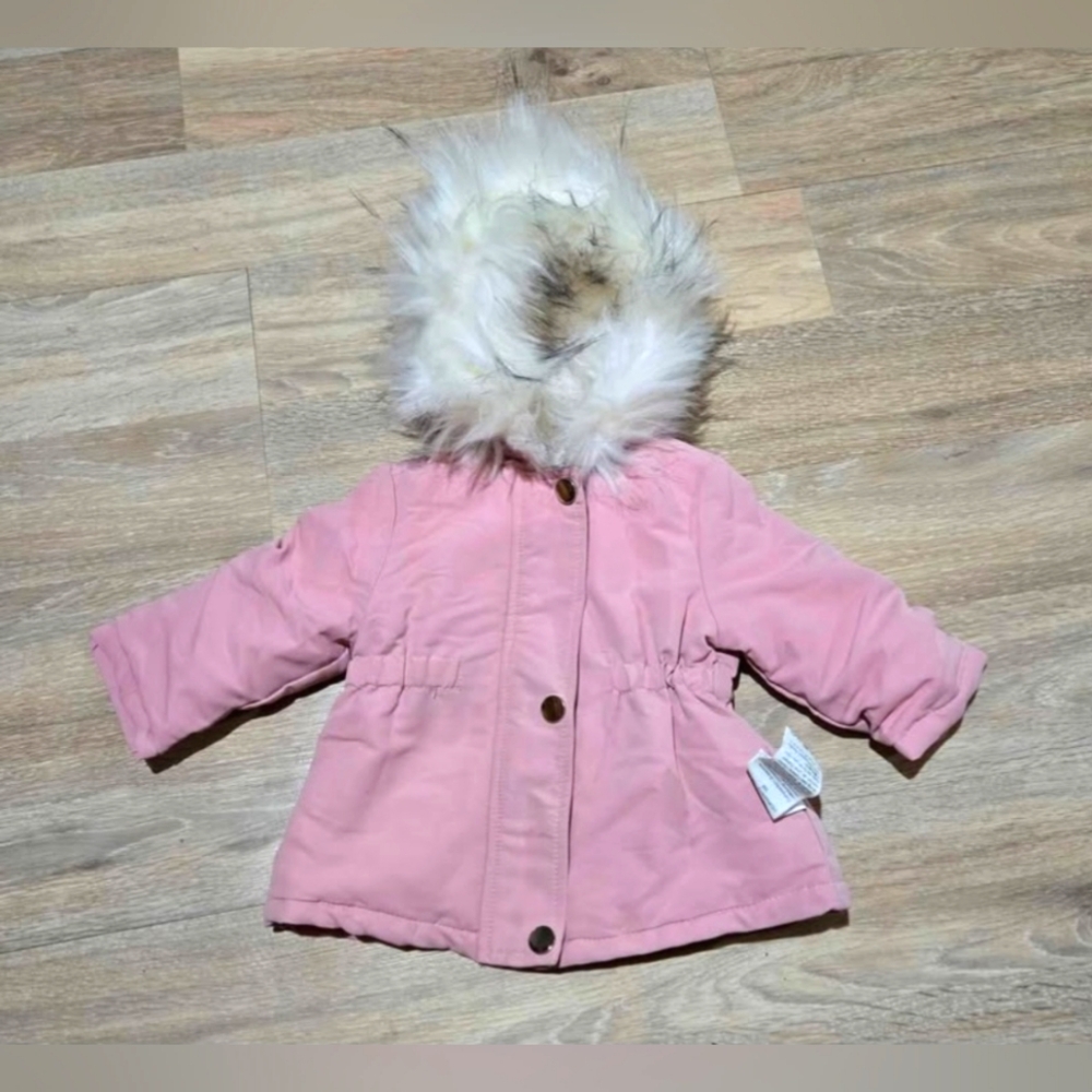 0-3 Month Baby Girl Jacket. Could probably go up to 6 months in size.